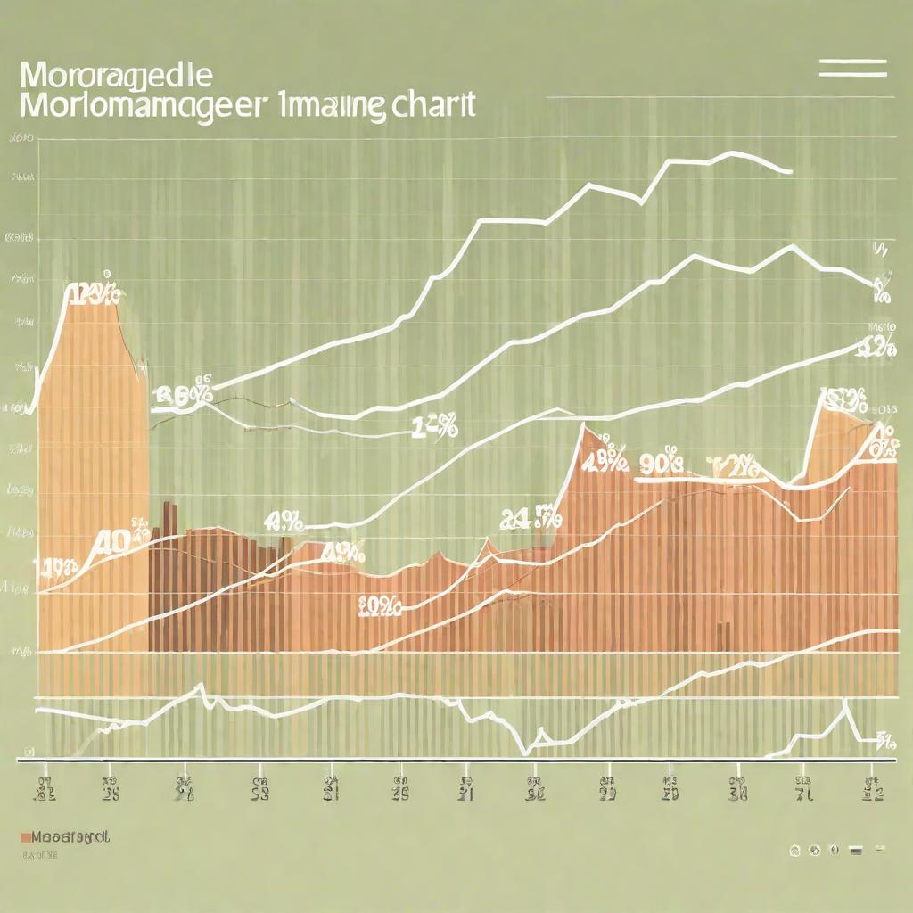  For the past couple of years, the mortgage market has been dominated by refinancing.
Illustration: In a detailed editorial style inspired by Paul Blow, picture a graphic representation of a declining line chart, symbolising the downturn in refinancing. Clean lines and muted colours express the analytical aspect of the trend. Expressive characters showcase the transition from a bustling market to a more subdued one.